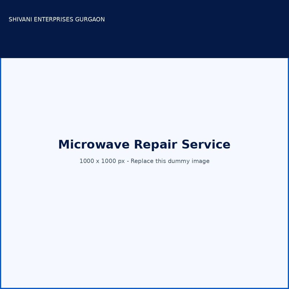 Microwave Repair Service in Gurgaon